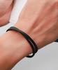 Blancier Voltige Bm268B1300 Simple Layered Cowhide Bracelet