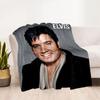 Elvis: Rock Legend Blanket Durable Comfort Perfect for Chair Sofa Bed for All Seasons Modern Best Holiday Gift for Friends Family