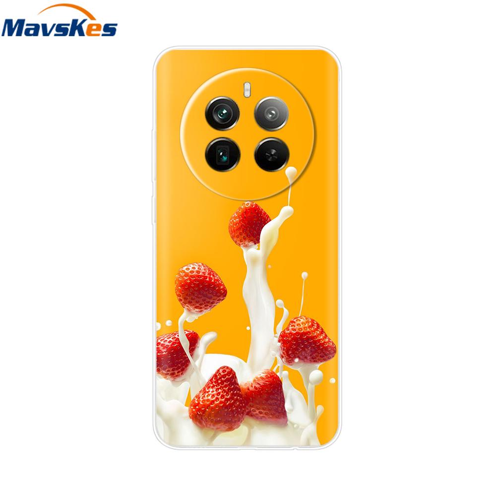 Für Realme 12 Pro Hülle Realme12 Pro+ Niedliche Cartoon Hülle Weiche Klare Silikon Handyhülle Für Oppo Realme 12 Pro Plus 5G TPU Bumper