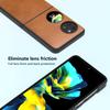 For Huawei Pocket 2 Phone Case PU Leather+Hard PC Cover Anti-Shock