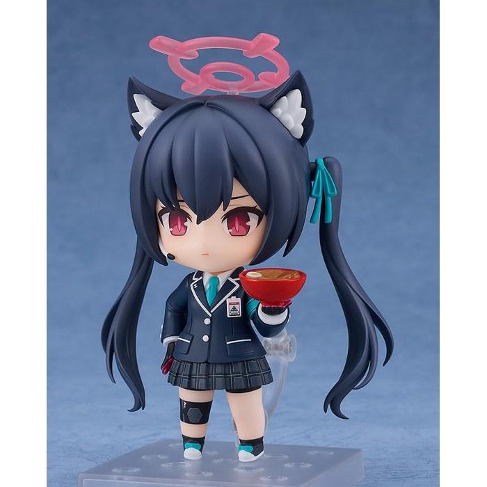 Nendoroid Blue Archive Kuroi Serika 1/8 Scale Figure Multicolor 3.8 inches