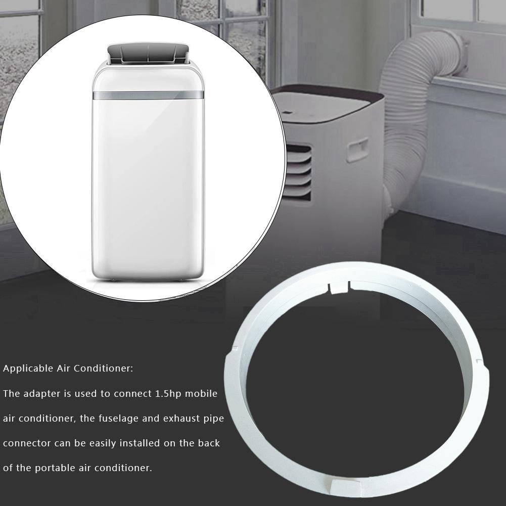 Mobile Air Conditioning Exhaust Pipe Interface Diameter 15cm Fresh Joint Round Square Exhaust Pipe Interface Connector For Midea