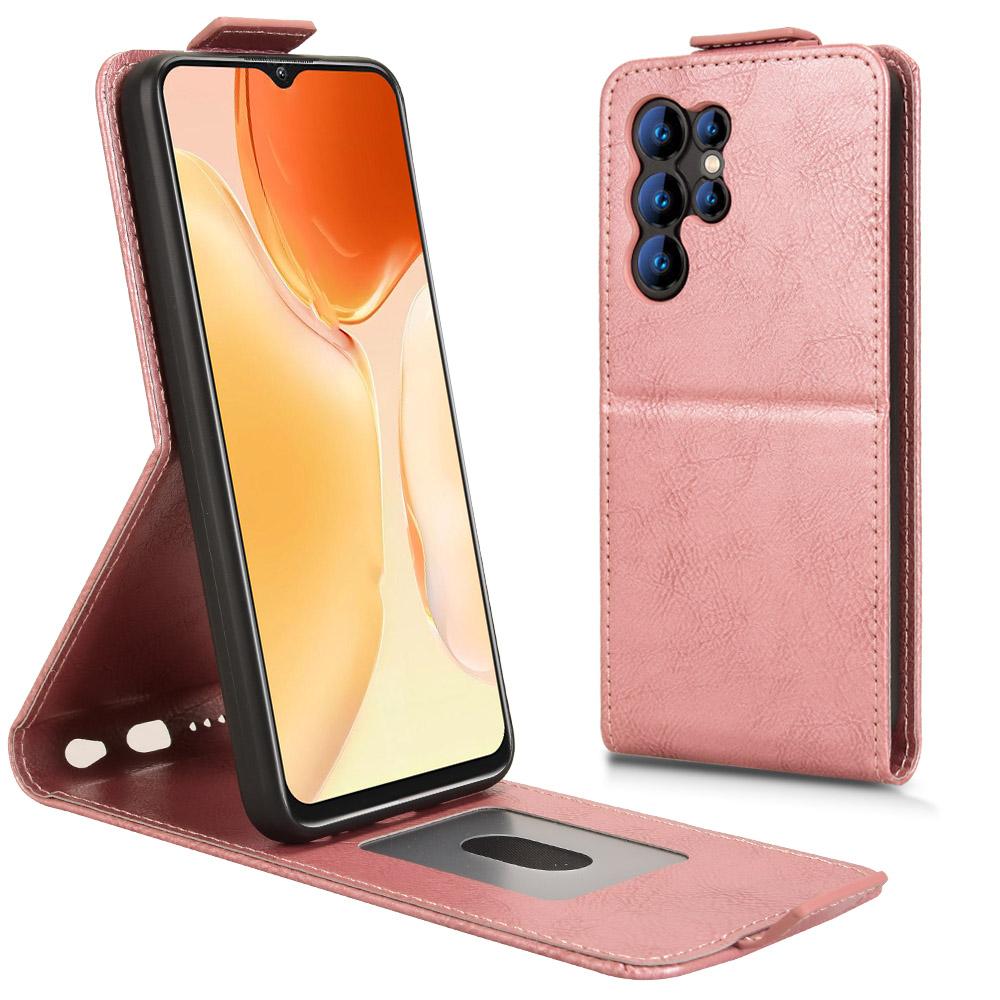 Для Oukitel C61 Pro/C61 Подставка Чехол Магнитная застежка Вертикальный откидной Кожаный чехол для телефона с держателем для карт