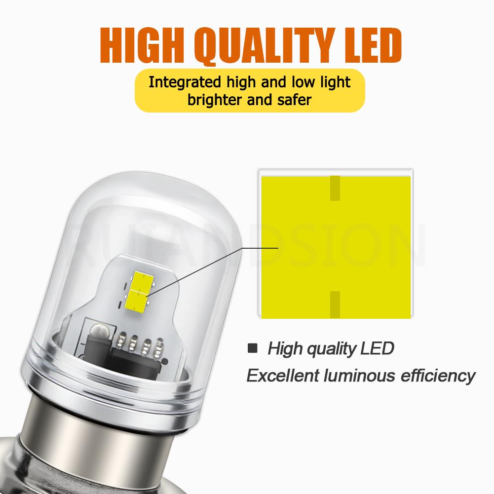 H6M P15S P26S LED Motorcycle Headlight BA15D Car Motorcycle Bulb Turn Signal Headlight Lamp Auto For Truck High Brightness Light