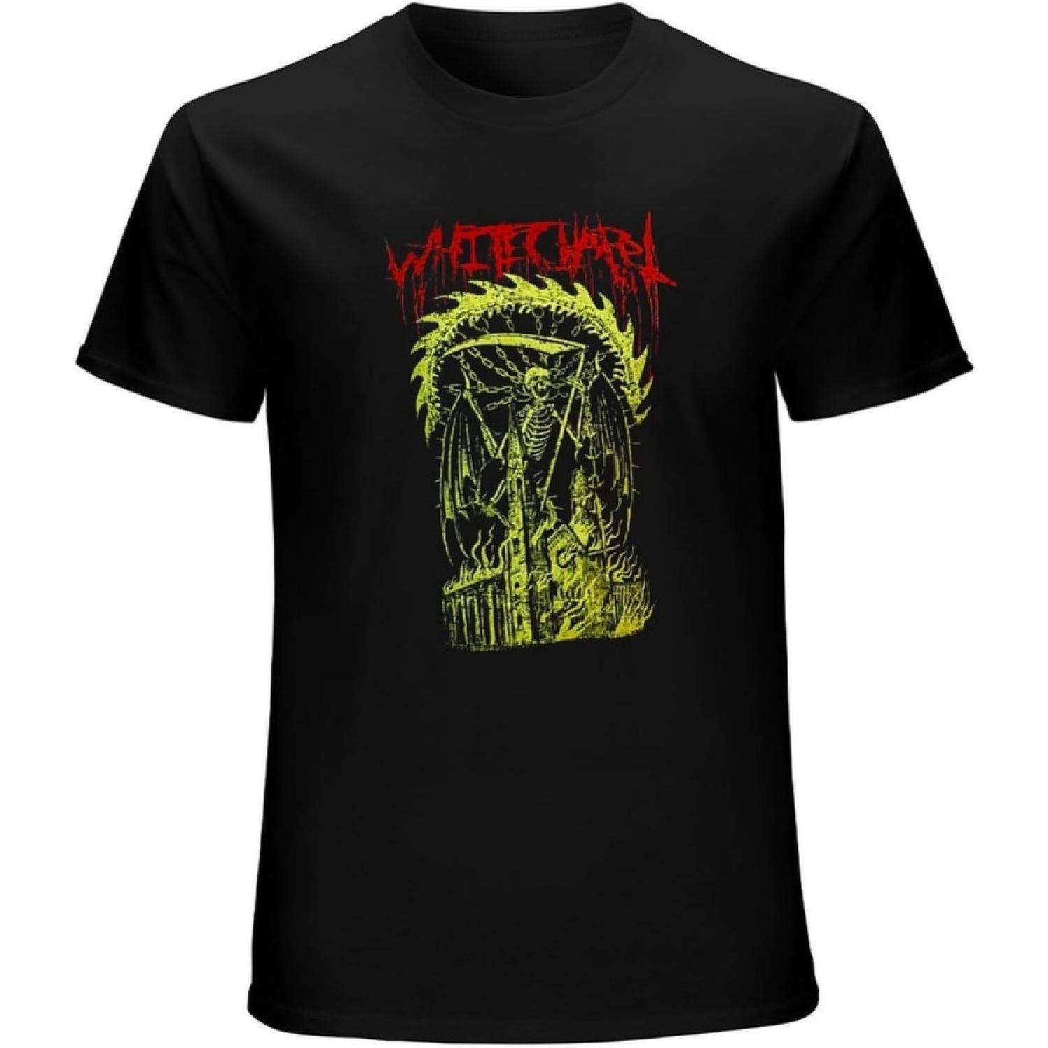 ALL NONE Whitechapel (Reaper Church) Men s T-Shirt Black XXXXXL разноцветный