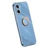 XINLI TPU Case for OnePlus Ace 5 Racing 5G/Nord CE5 5G Ring Kickstand Electroplating Phone Cover