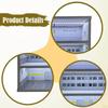 1/64 Model Car Display Case Miniature Scene Garage Diorama Dustproof 3 Tiers Toy Storage Box