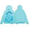 Men Women Casual Hooded Sweatshirt Jogger Pants Set With Foamed Star Letter Print Cotton Blend