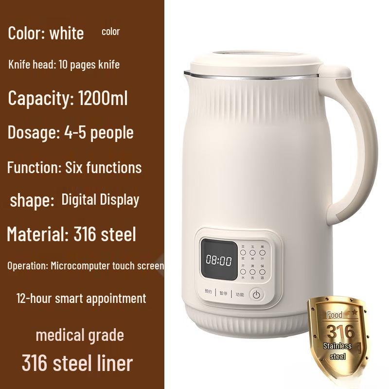ZISIZ Multi-functional Automatic Soy Milk Maker