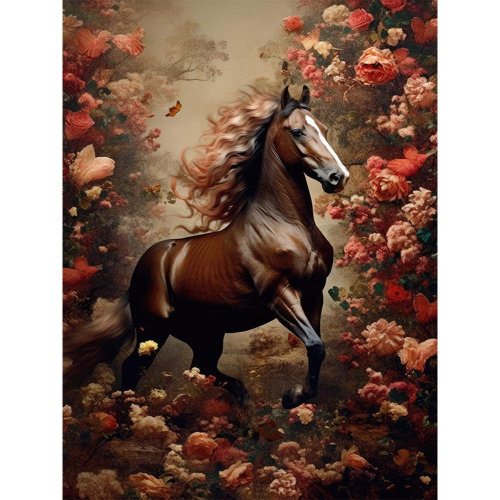 5D Diamond Painting Flower Animal Tiger Fox Flamingo Home Decoration Full Square&Round Diamond mosaic embroidery Cross stitch