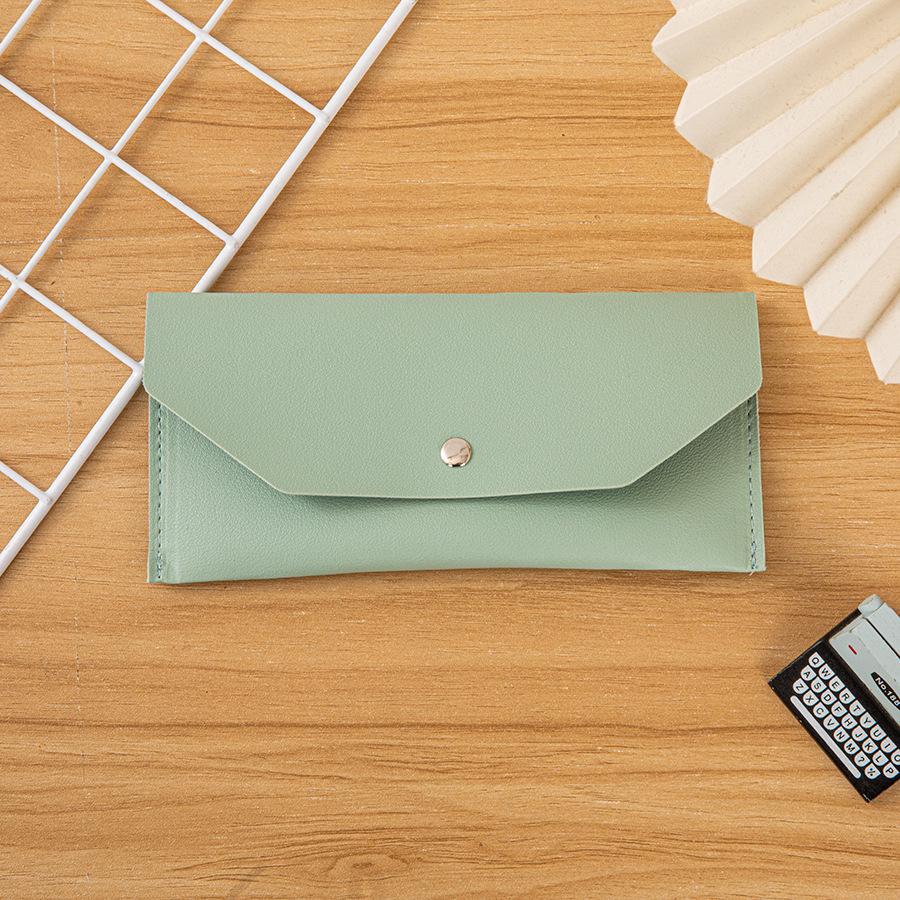 Leather Coin Purse, Letter Protector, Eyebrow Pencil Brush Kit, Eye Storage Bag, Jewelry Storage Bag