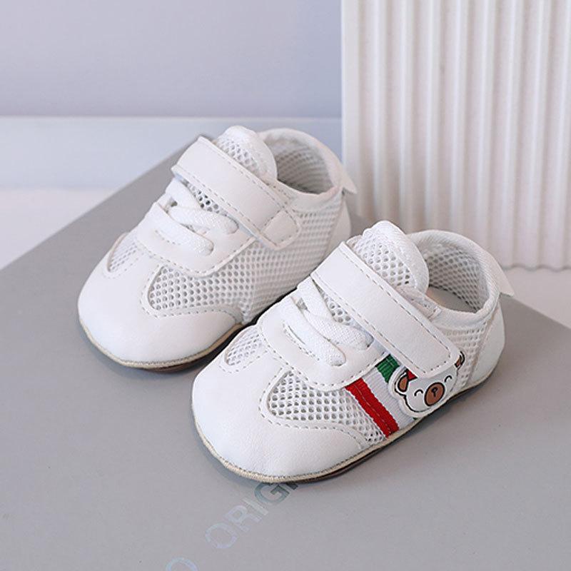 Baby Shoes Summer Soft Sole Boy Baby June-August 1 One and A Half Year Old Female Mesh Baby Sandals Beginner 1