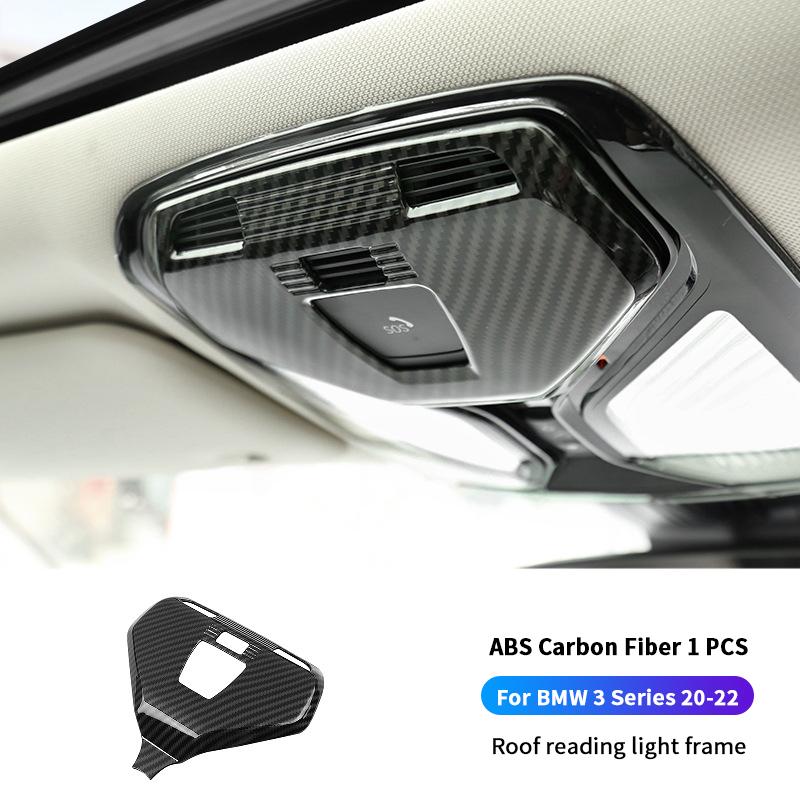 For BMW 3 Series G20 19-22 Carbon Fiber Color Center Gear Shift Panel Decorate Cover Shift Lever Panel Trim