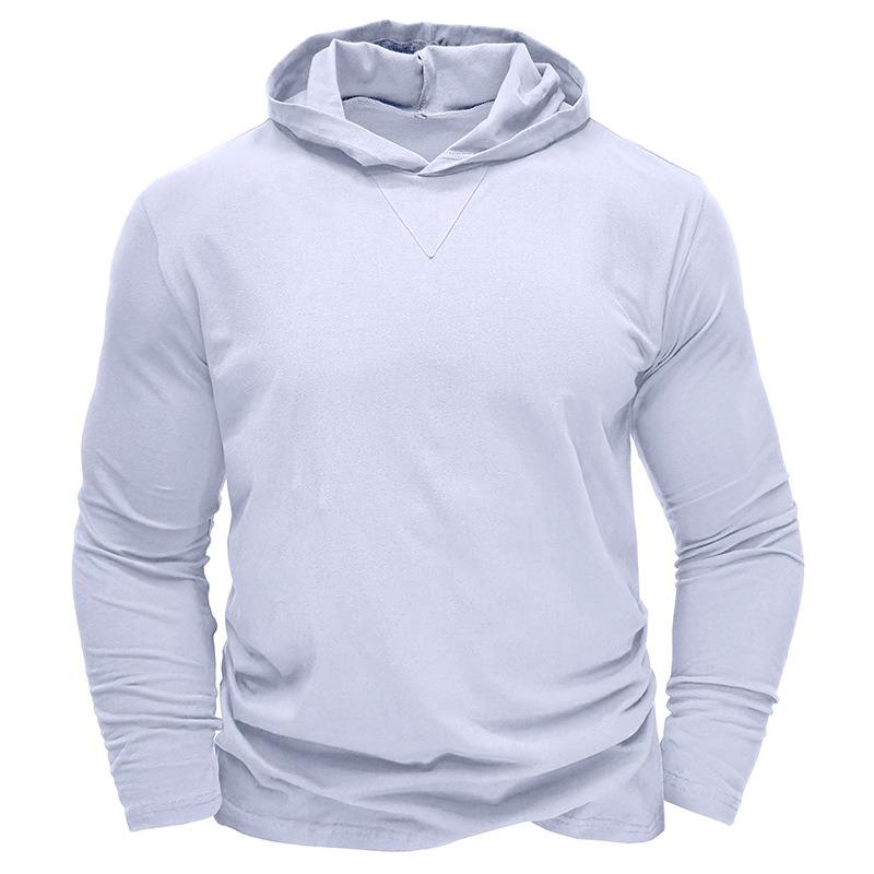 Sports Mens Shirts Long Sleeve T-Shirt Outdoor Hoodie Tops Casual Sweatshirts