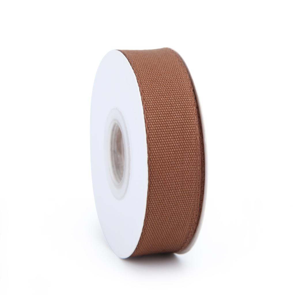 5/8 Inch Eco-Friendly Poly-Cotton Ribbon Recycled Biodegradable Ribbons for Gift Wrapping and Shopping Bag
