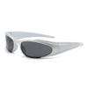 Y2K Cat-eye Sports Sunglasses: European & American Outdoor Fashion Trend