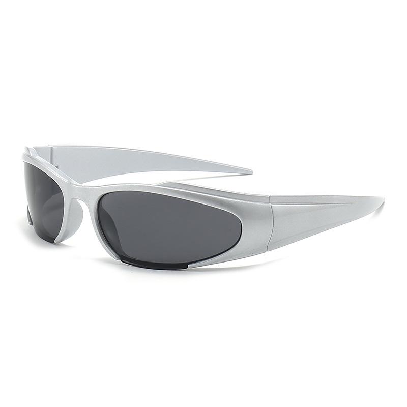 Y2K Cat-eye Sports Sunglasses: European & American Outdoor Fashion Trend