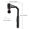 Portable Fascia Gun Full Body Muscle Relaxation Massage Gun with Extended Handle U-Shaped Home Hammer Massager For Back Shoulder