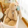 30-65cm Cartoon High Quality Rabbit Animal Stuffed Pink Brown White Long Ears Rabbit Plush Doll Soothing Animal Gift For Girls