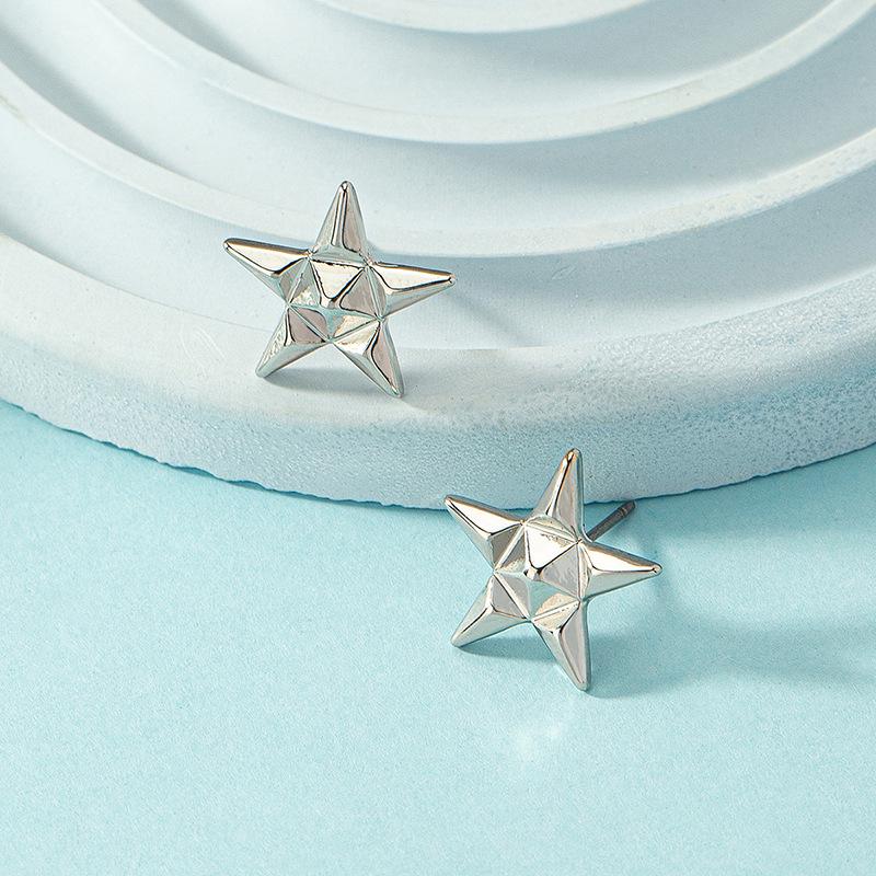 European Enamel Cute Stud Earrings - Simple, Stylish Ear Accessories