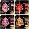PVC Chinese Portable Lantern Blessing LED Lantern Toys Handheld Lantern  Kindergarten
