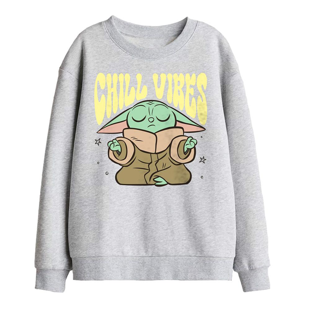Star Wars: The Mandalorian Childrens/Kids Chill Vibes Grogu Sweatshirt