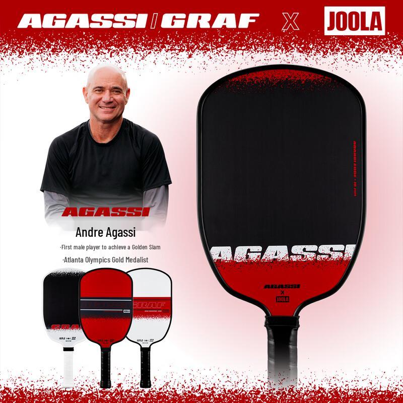 JOOLA Agassi Edge 16mm Pickleball Paddle