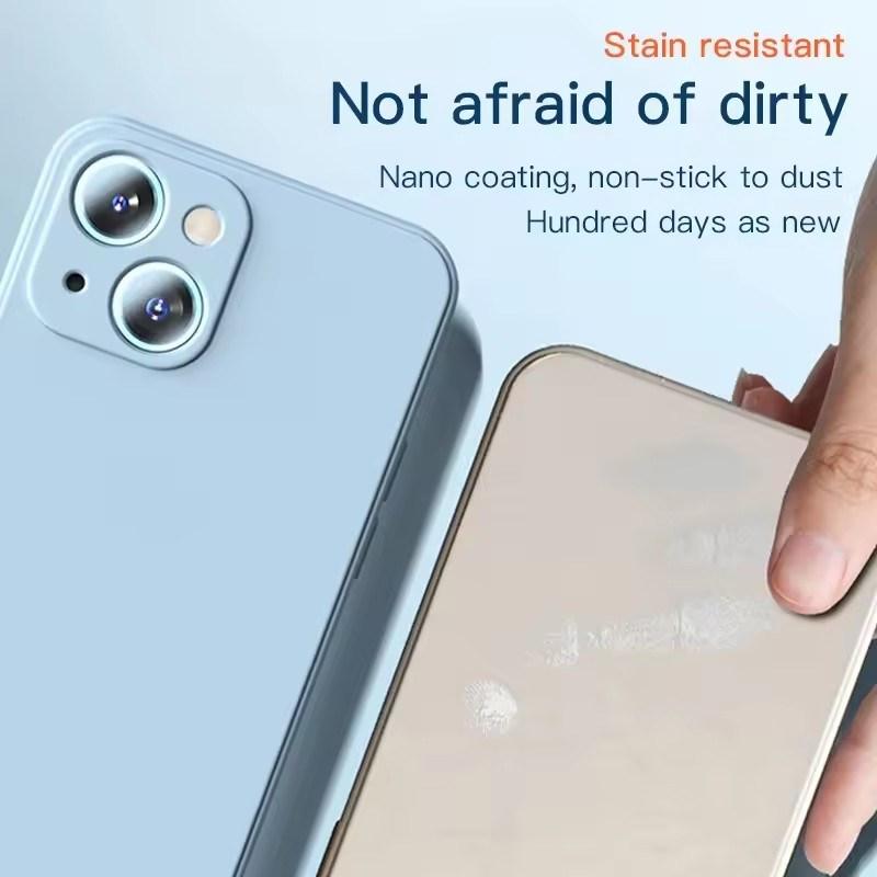For iPhone 17 Pro Max Case iPhone 17 Pro Max Cover Soft Liquid Silicone Bumper Protective Phone Cases For iPhone 17 Air