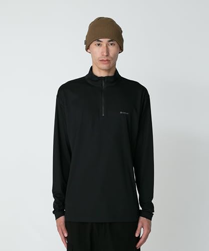 Snow Peak Pe Power Dry Half Zip Pullover Size SBLACKSW-25SU013 Festival Camping Outdoor