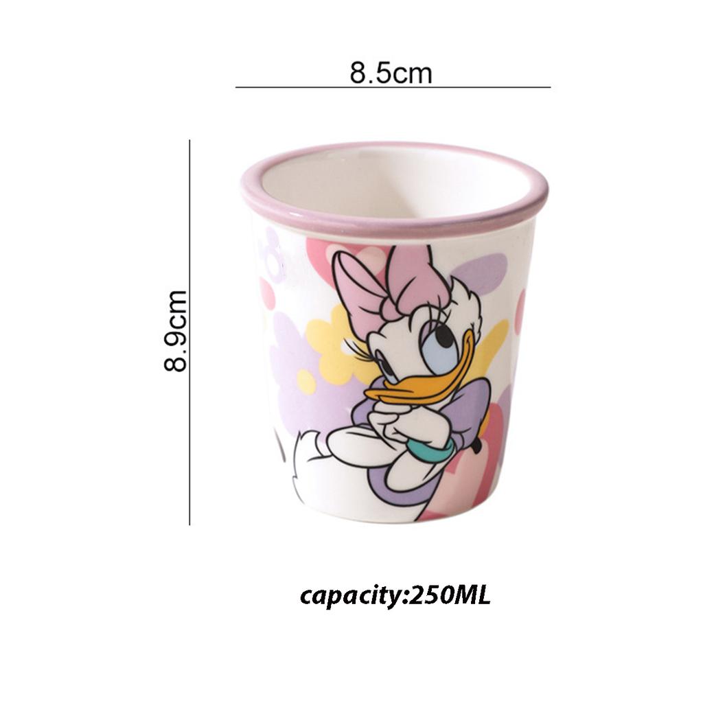 Bol à Glace Céramique Esthétique Série Mickey - Tasse à Dessert Créative et Unique pour la Maison pour Filles et Enfants