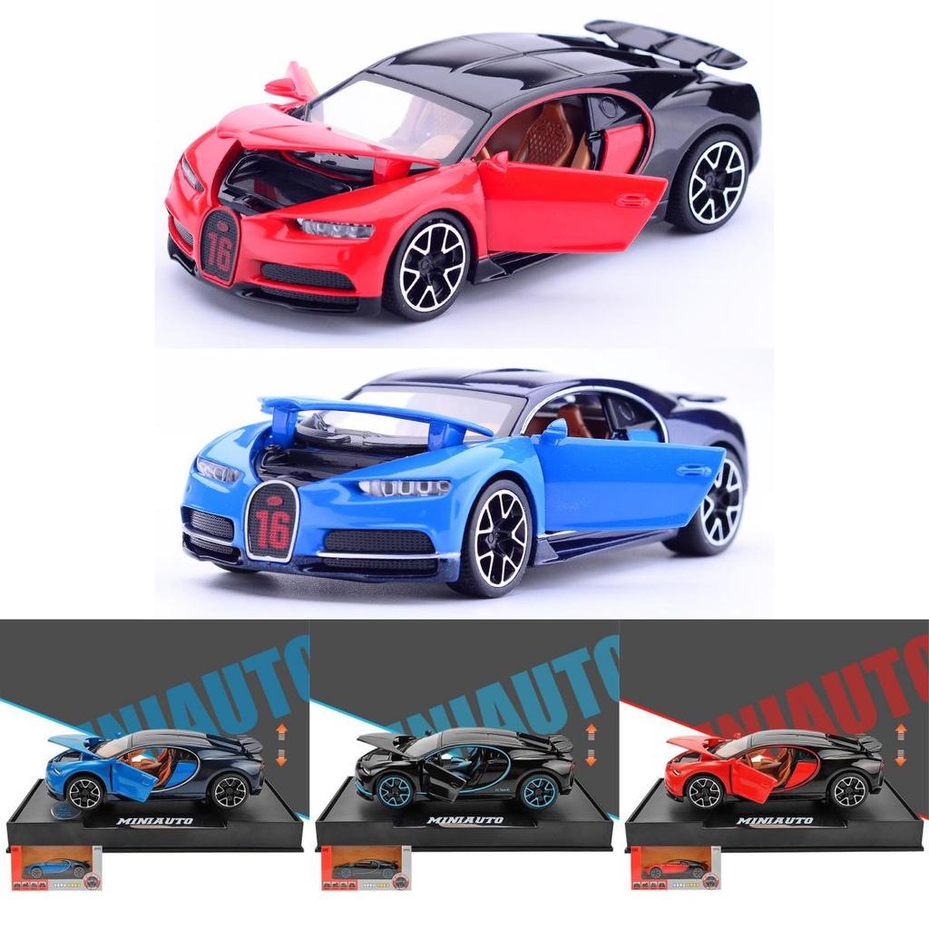 Exquisite Sammlungen 132 Bugatti Gt Legierung Diecast Automodell Mit Sound- und Lichtfunktionen