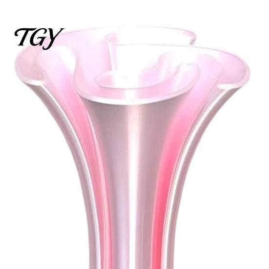 Woondecoratie Accessoires Moderne 3D Geprinte Vaas, Artistieke Bloem Elegante Decoratieve Vaas Tafeldecoratie voor Kunstbloemen, Verse Bloemen