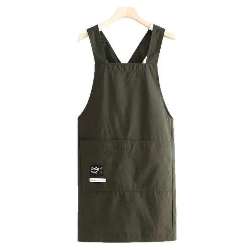 Lightweight Water-Repellent Kitchen Apron: Anti-Stain Waist Apron for Cooking, Catering, and Custom Workwear