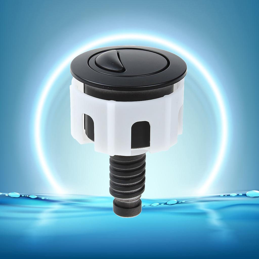 Toilet Push Button Adjustable Top Push Button Toilet Tank Button Replacement for Most Double Flush Toilet Durable