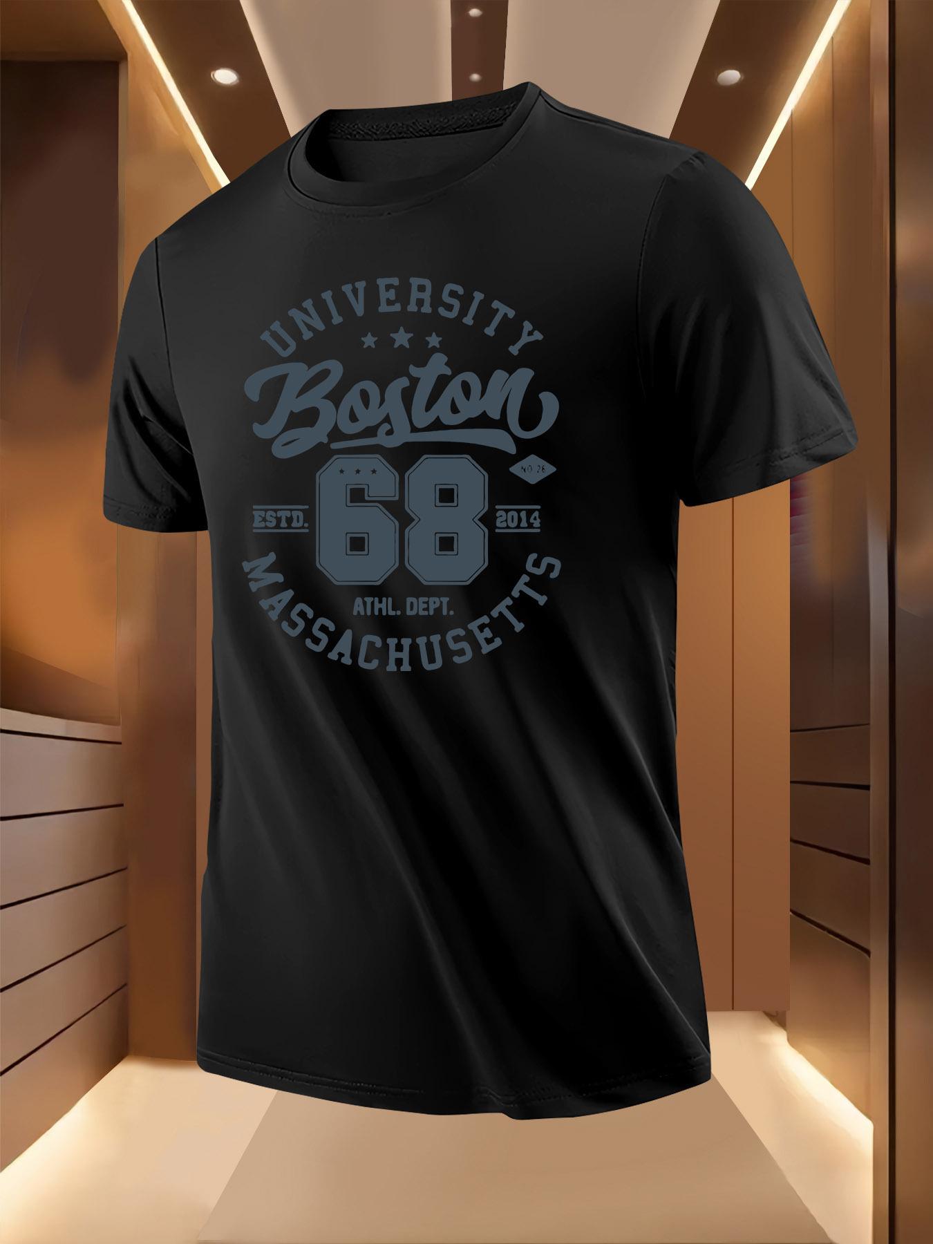 Boston University 68th Anniversary Graphic Tshirt - Light... S