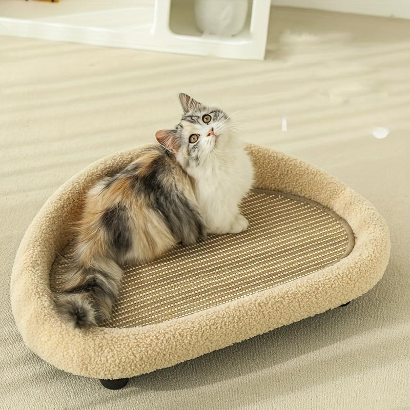 Cat Scratching Board, Cat Sofa, Cat Nest Integration, Sisal Non-dandruff, Scratch-resistant Cat Grinding Claws