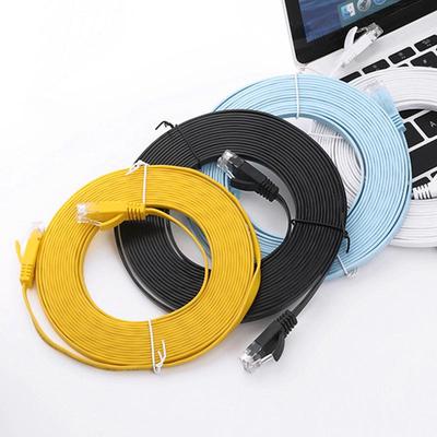 Cavo di Rete Gigabit Piatto CAT6E - Cavo Patch Non Schermato Categoria 6 per Router a Banda Larga