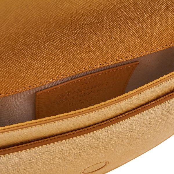 Vivienne WeStwood Vivienne WeStwood Women S Saffiano Saddle croSS Bag 43030097 L001n E401