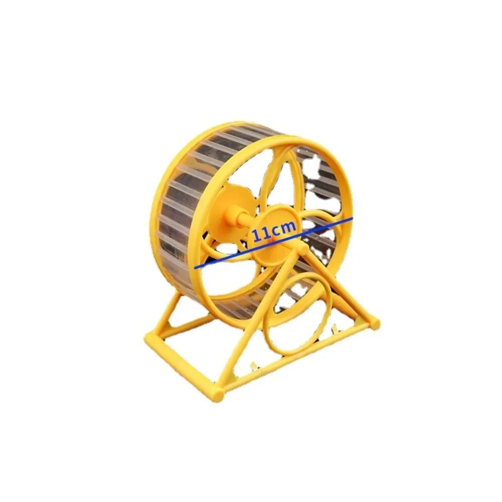 1PC Hamster Wheel Pet Jogging Exercise Running Wheel Hamster Cage Accessories Guinea Pig Tunnel Runway