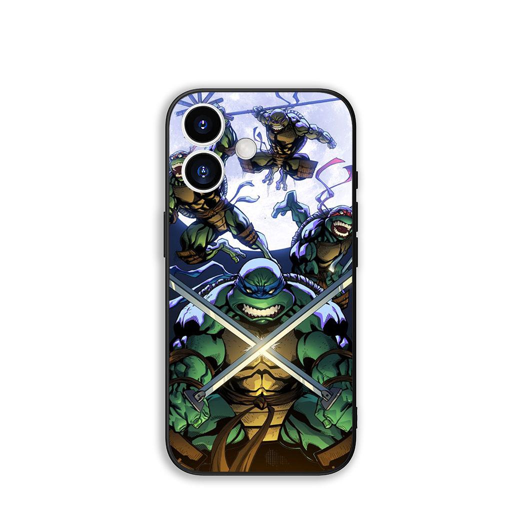 

Cover Case Ninja Comics Turtles Anime for Apple iPhone 17 16 11 Pro XS Max SE2 XR 6 7 8 Plus 16E SE 2020 Air Phone Casing iPhone SE (2022)