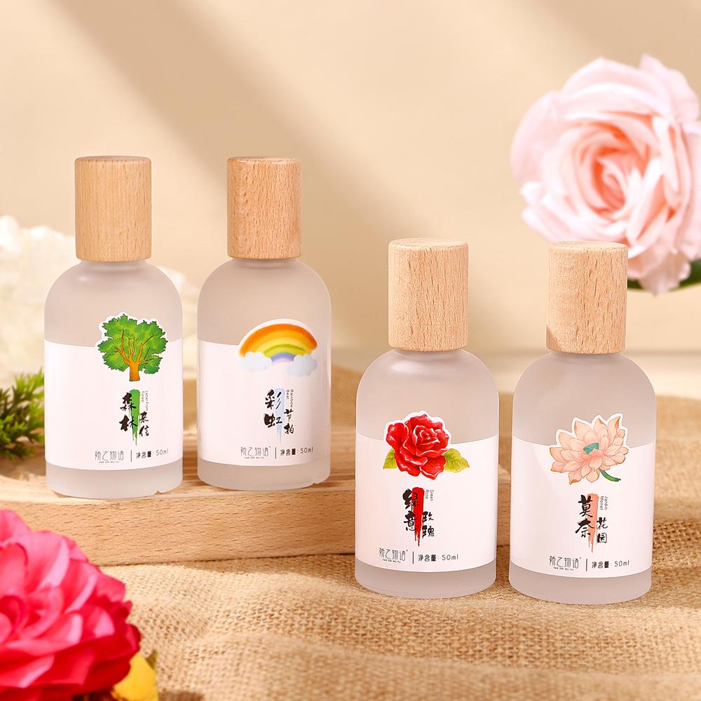 Light citrus perfume, fresh ladies long-lasting perfume, jasmine rose perfume