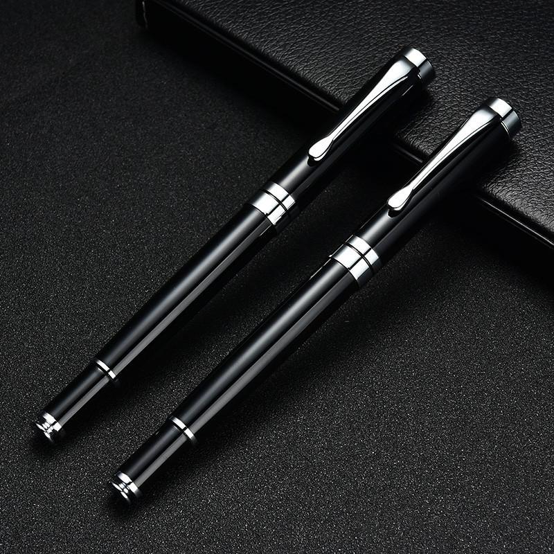 Stainless Steel Logo Engraved Office Pen Gift Stainless Steel