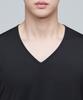 MUSINSA STANDARD [Cooltandard] Men'S V-Neck Undershirt [Black]