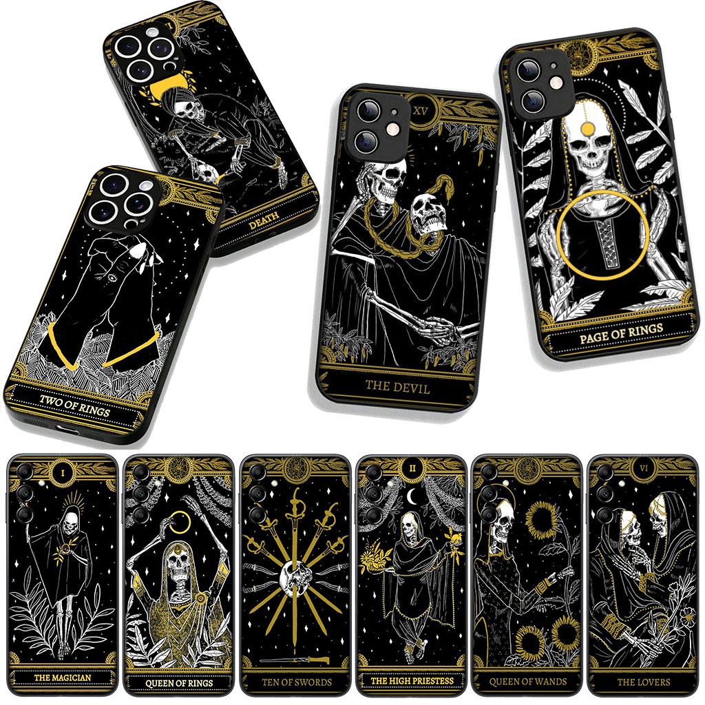 Tarot card fate divination Phone Cover Case for OPPO A54 A40 A60 A80 A18 A16 A17 A38 A78 A79 A57 A55 A96 A15 A12 Casing