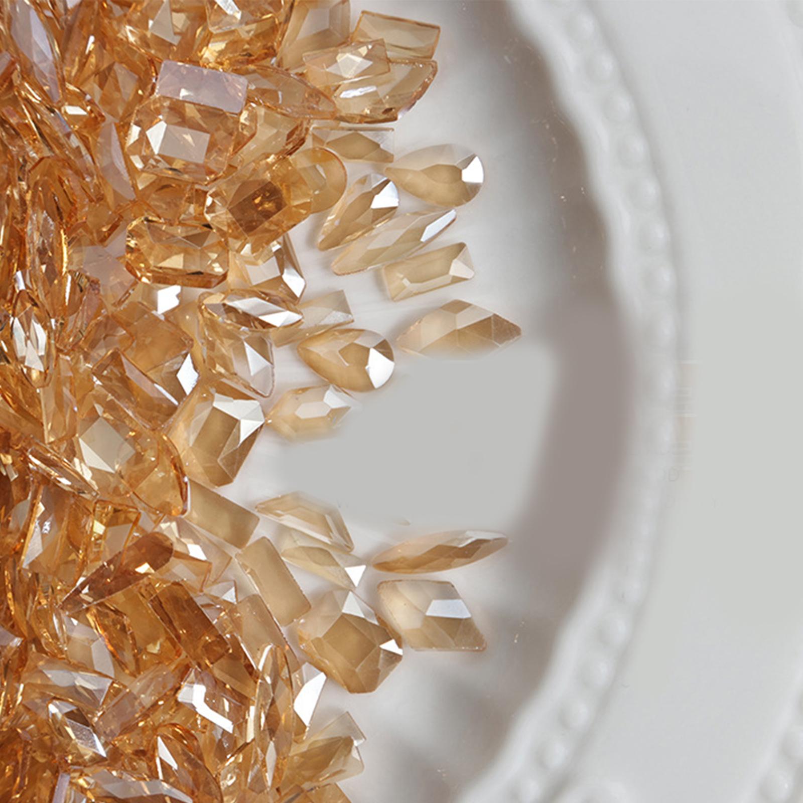 

50 шт. заостренные нижние стразы для ногтей мини-бриллиантовые подвески для ногтей 3D кристаллы драгоценные камни ювелирные изделия DIY маникюр украшения для ногтей O