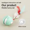 Cross-border Best-selling Smart Pet Laser Ball Chew Toy Electric Smart Cat and Dog Toy with Interchangeable Accessories