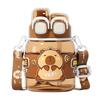 Capybara Doppelwandiger Trinkbecher 760ml Tragbarer Capybara Cartoon Charakter Kapibara Wasserflaschen Sommerprodukte Kindergeschenke