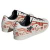 adidas Originals Superstar 80s X Han Meilin 'White Red' Sneakers ID4378