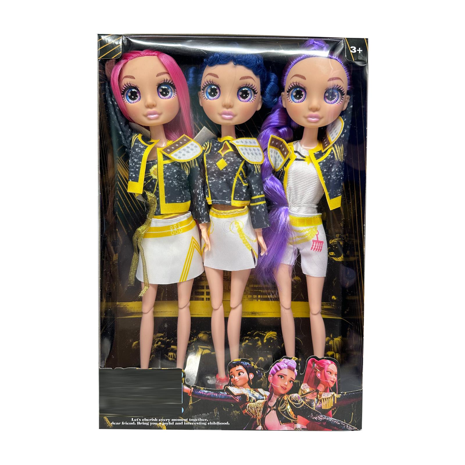 

Коллекция модных пластиковых кукол с уникальными стильными нарядами и красочными прическами. Идеальный подарок для детей, чтобы и творить. One Size