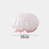 1pc New Thick Double-Layered Shower Cap for Women with Waterproof Hair Protection